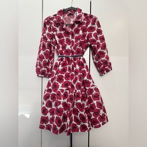 Kate Spade Red and White Floral Fabric